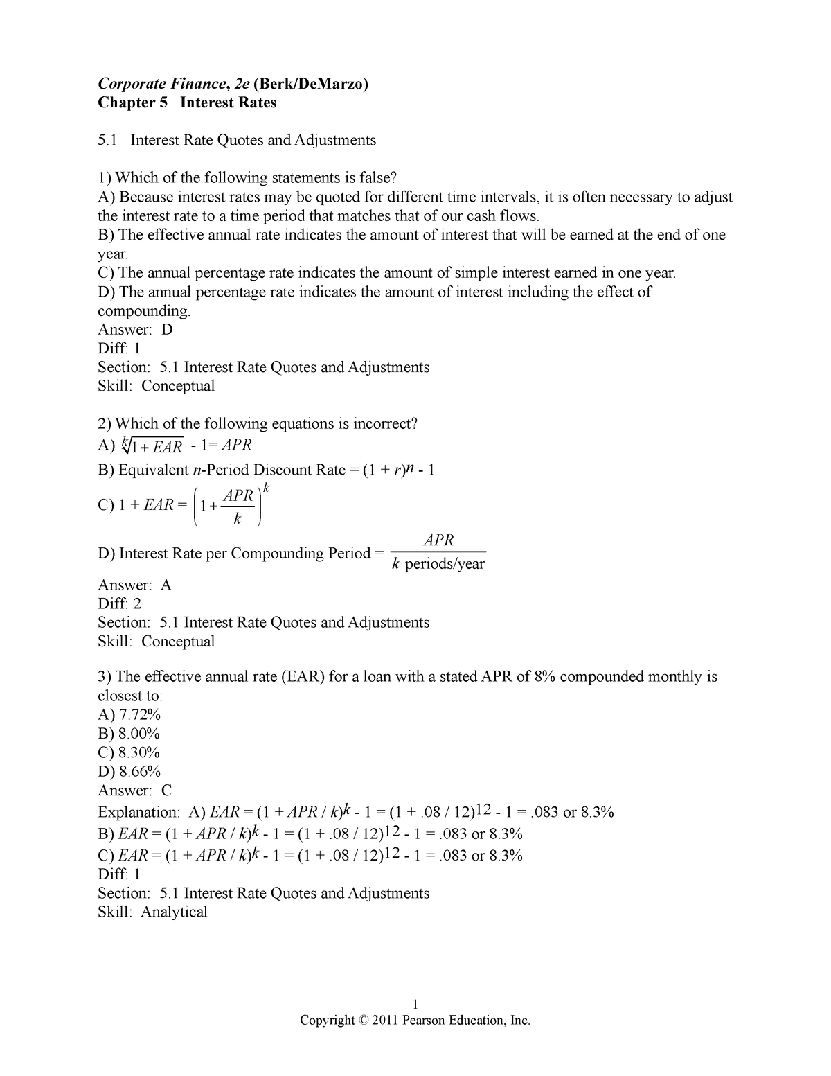 chapter-05-corporate-finance-2e-berk-demarzo-chapter-5-interest