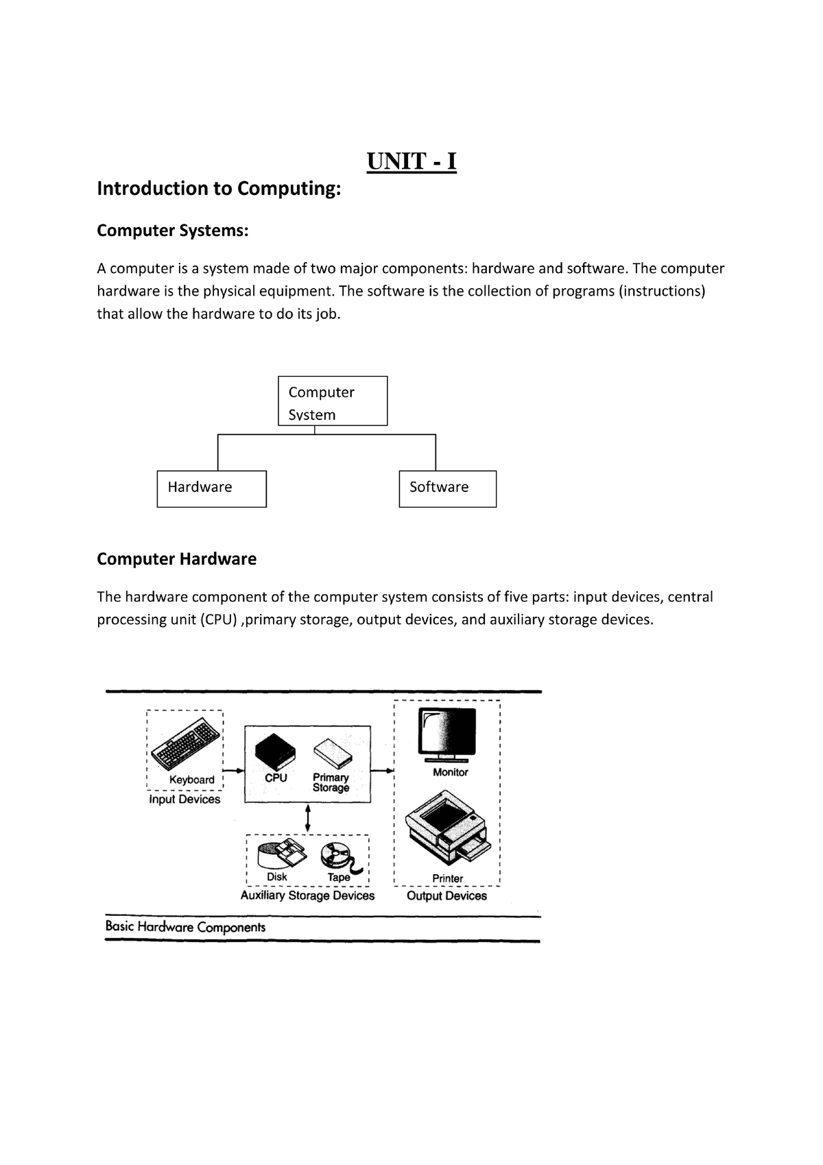 computing and problem solving