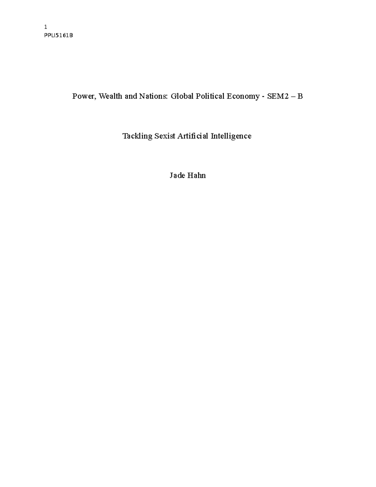 global-political-economy-summative-1-ppli5161b-power-wealth-and