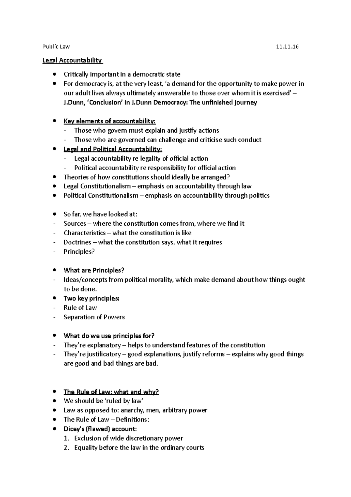 Legal Accountability - Public Law 11. Legal Accountability Critically ...