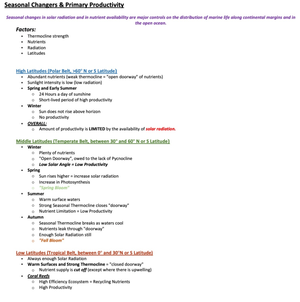 Exam 2 Oceanography - Exam 2 Lecture Notes And Study Guide - 103 ...