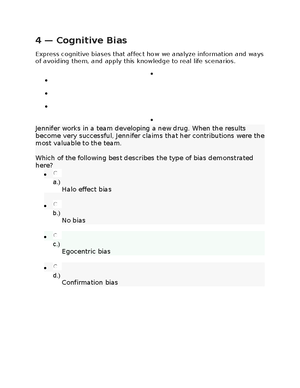 Phil1005 Unit 4 Practice Milestone - A.) It Is Reasoning About What ...