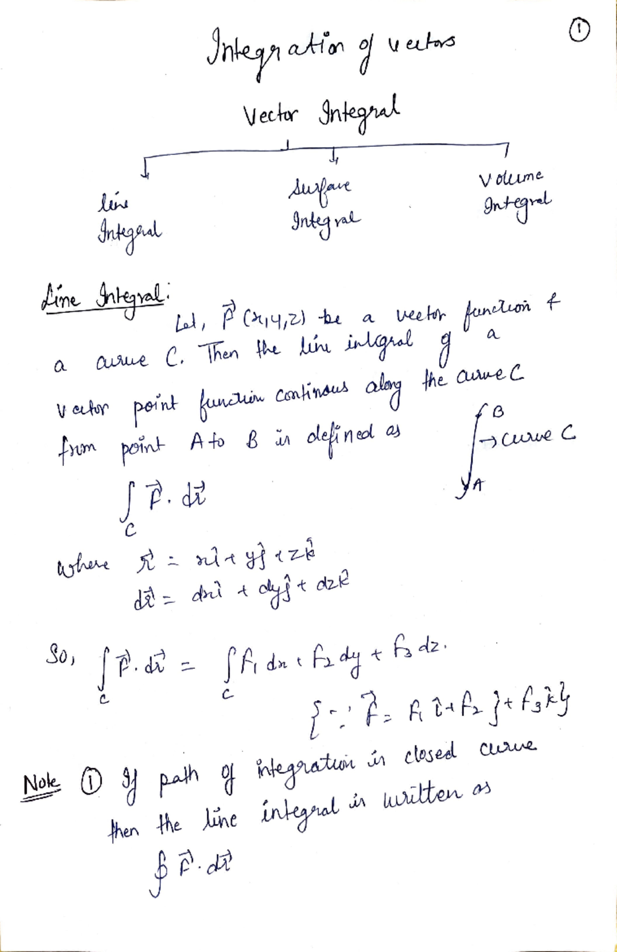 Unit 2 notes - Advanced Calculus and complex analysis - Studocu