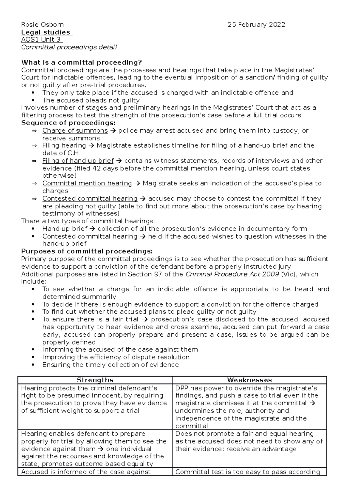 committal-hearing-detail-rosie-osborn-25-february-2022-legal-studies