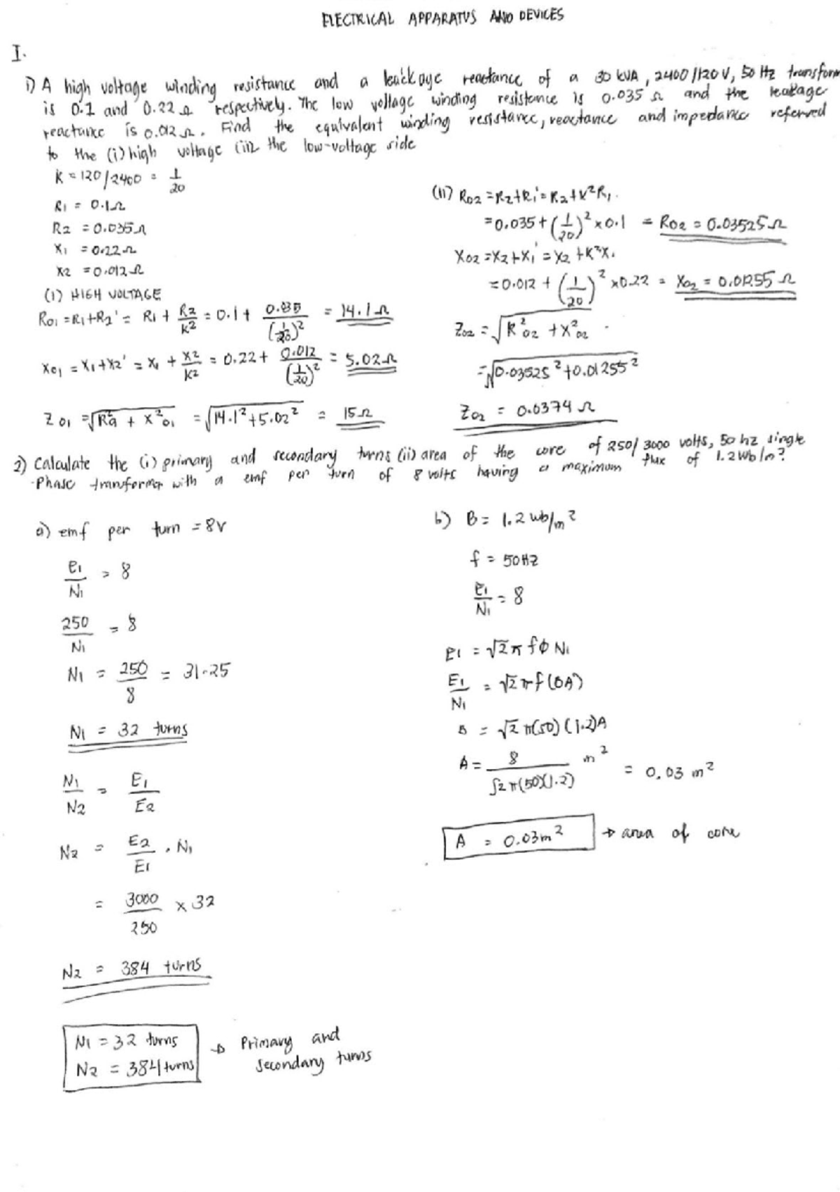 Electrical Apparatus and Devices Activity 3 - Electrical Engineering ...