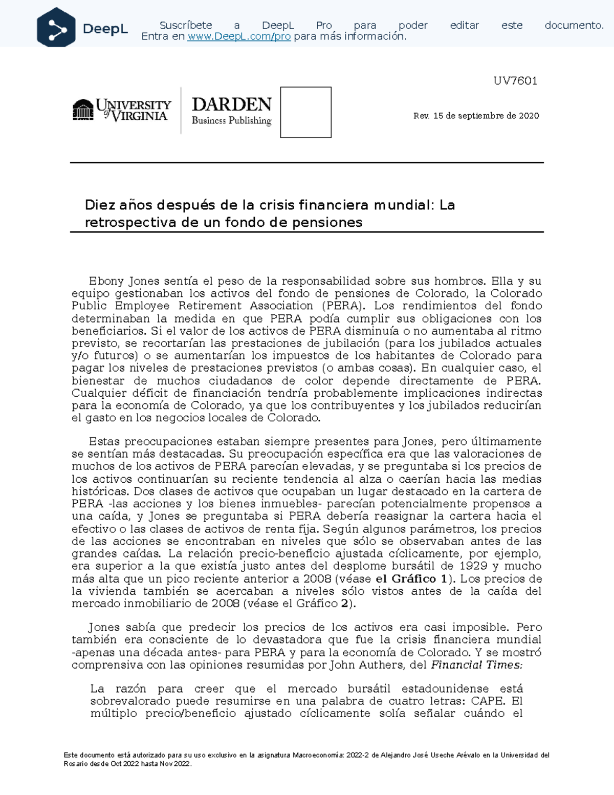 Ten Years After The Global Financial Crisis A Pension Fund’s ...