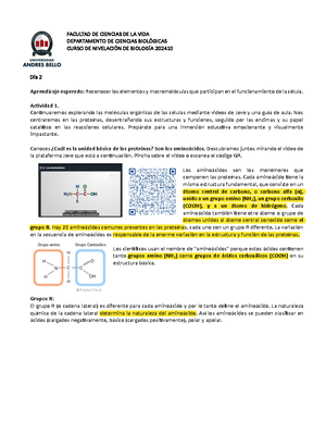 Guia celula nueva davinci - Objetivo: Profundizar el conocimiento sobre ...