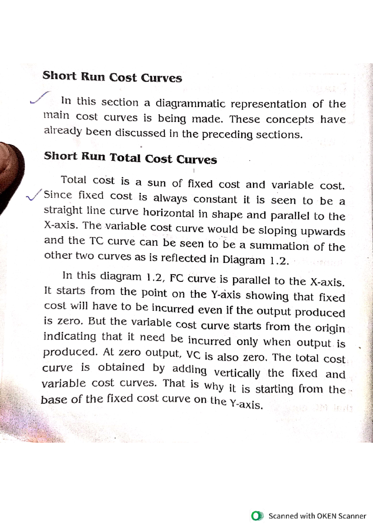 Short Run Cost Curves Study Notes B A Economics Studocu Short Run Cost Curves Study Notes B A Economics Studocu