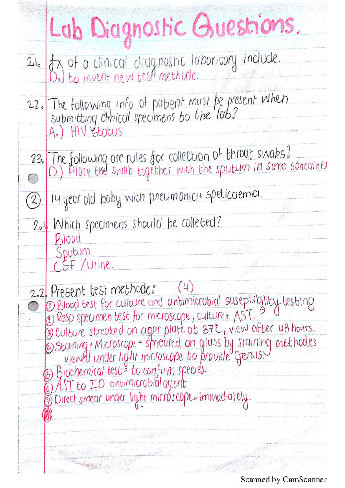 Lab Diagnostic Questions - MATH2021 - Scanned by CamScanner Scanned by ...