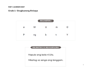 Q4 Filipino 10 Week3 - El Filibusterismo Gawain - W Asignatura Filipino ...