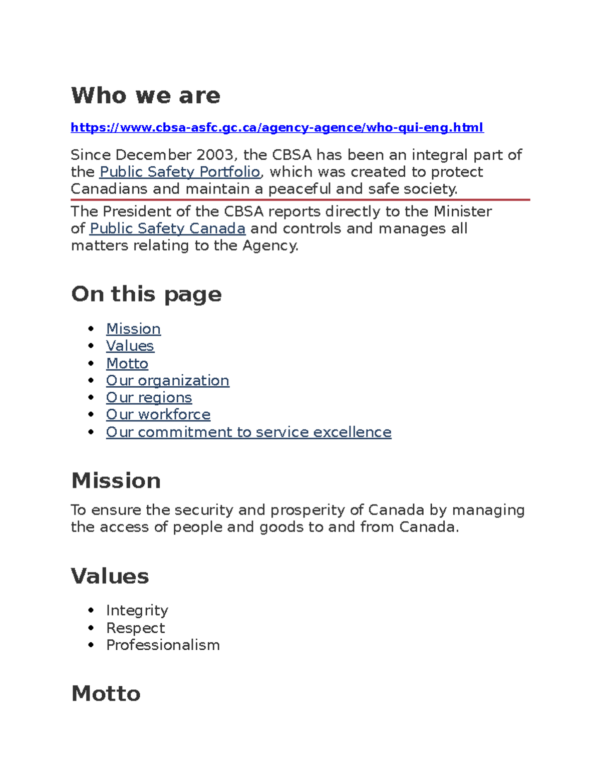 CBSA - law - Who we are cbsa-asfc.gc/agency-agence/who-qui-eng.html ...
