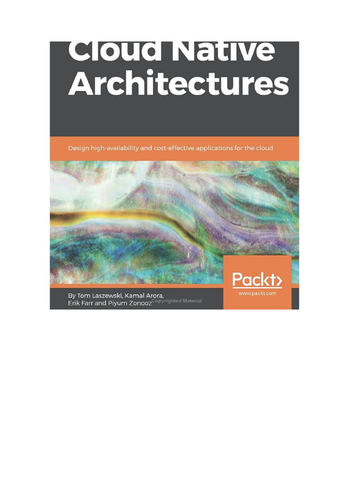 Cloud Native Architectures - Chapter 1. Introducing Cloud Native ...