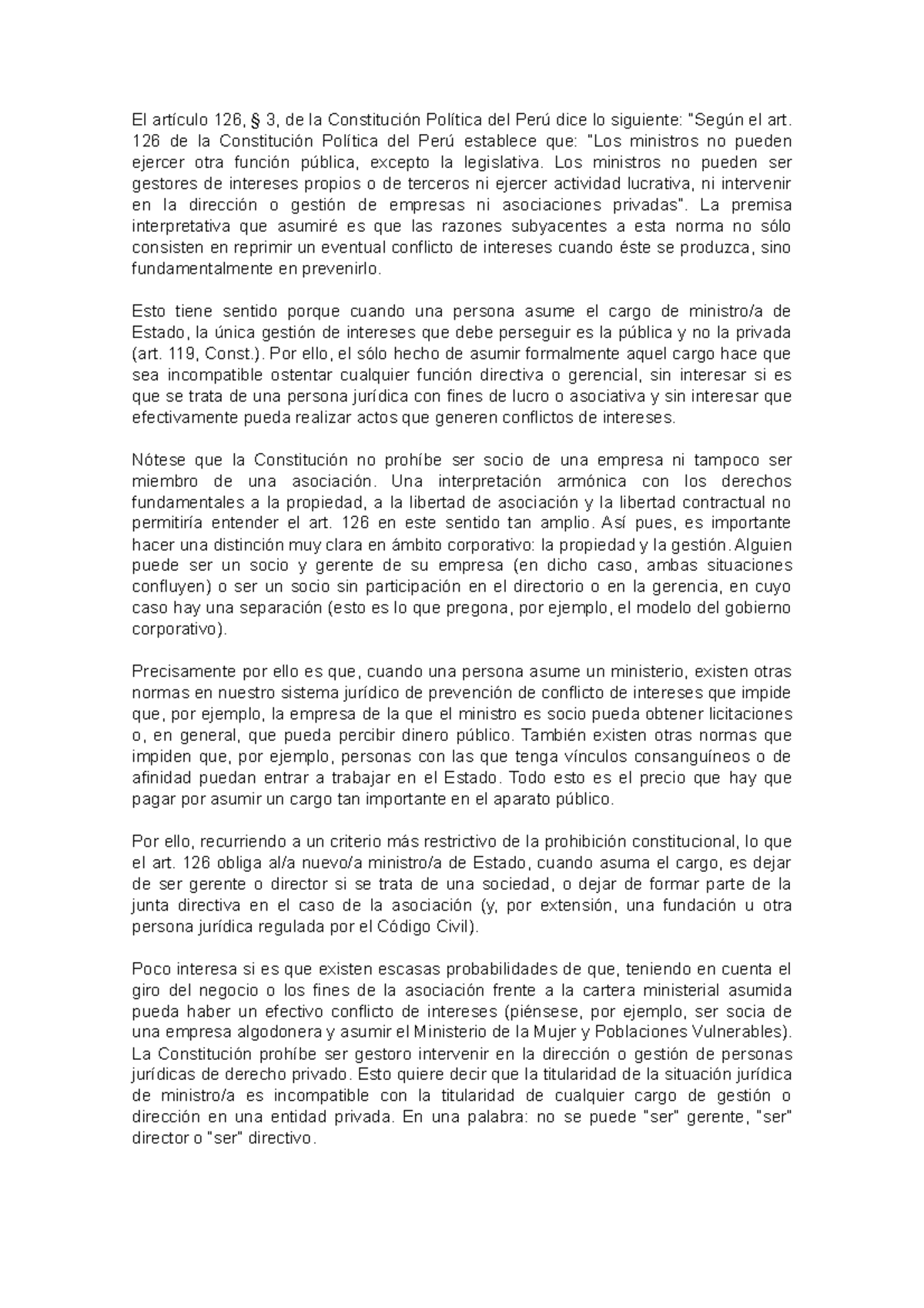 El artículo 126 - articulo 126 de la constitucionnnnnn - El artículo ...