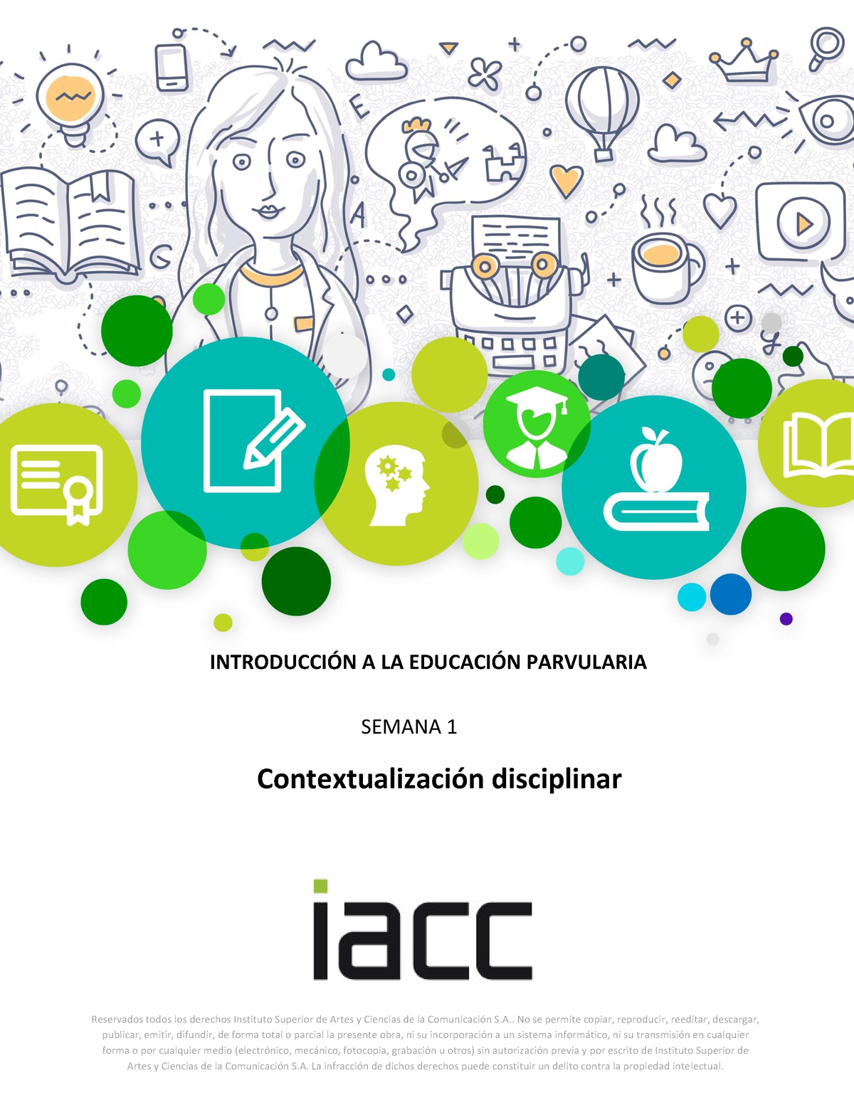 01 Introduccion A La Educacion Parvularia Contenido V2 - IACC- 1 ...