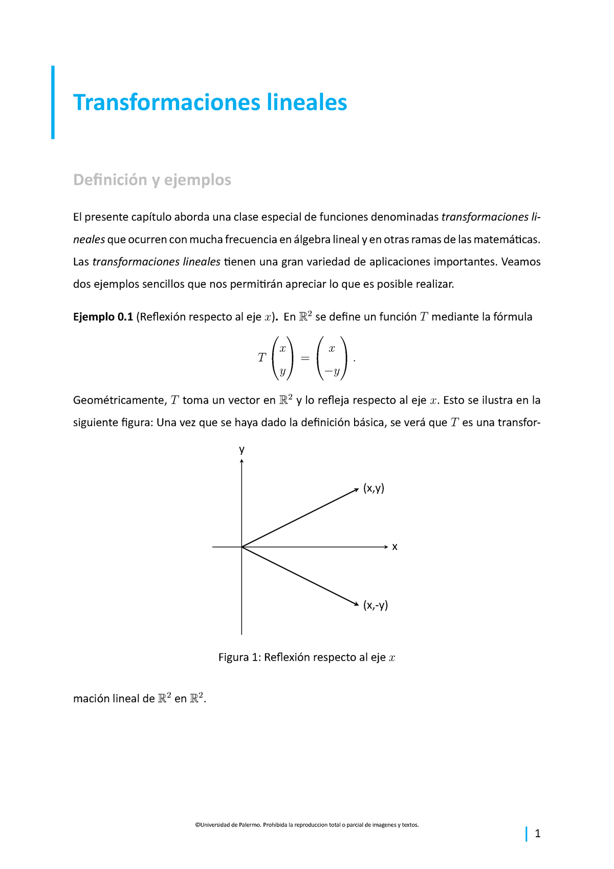 Capitulo 12LJM - Transformaciones Lineales - Transformaciones Lineales ...