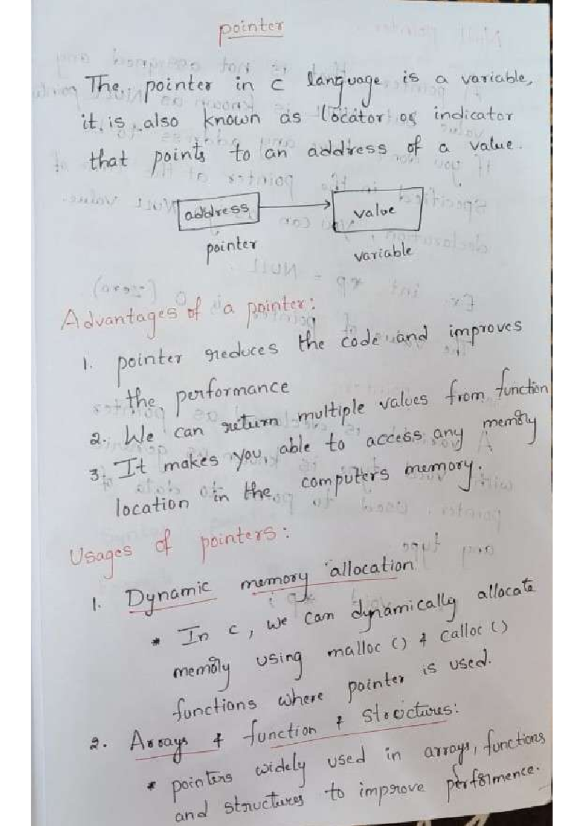 Pointers - truytyiuyoi - ####### POINTER ARITHMETIC In C pointer holds ...