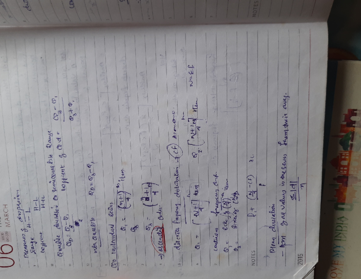 Com.google.android - Hand written notes - Bachelor of science - Studocu