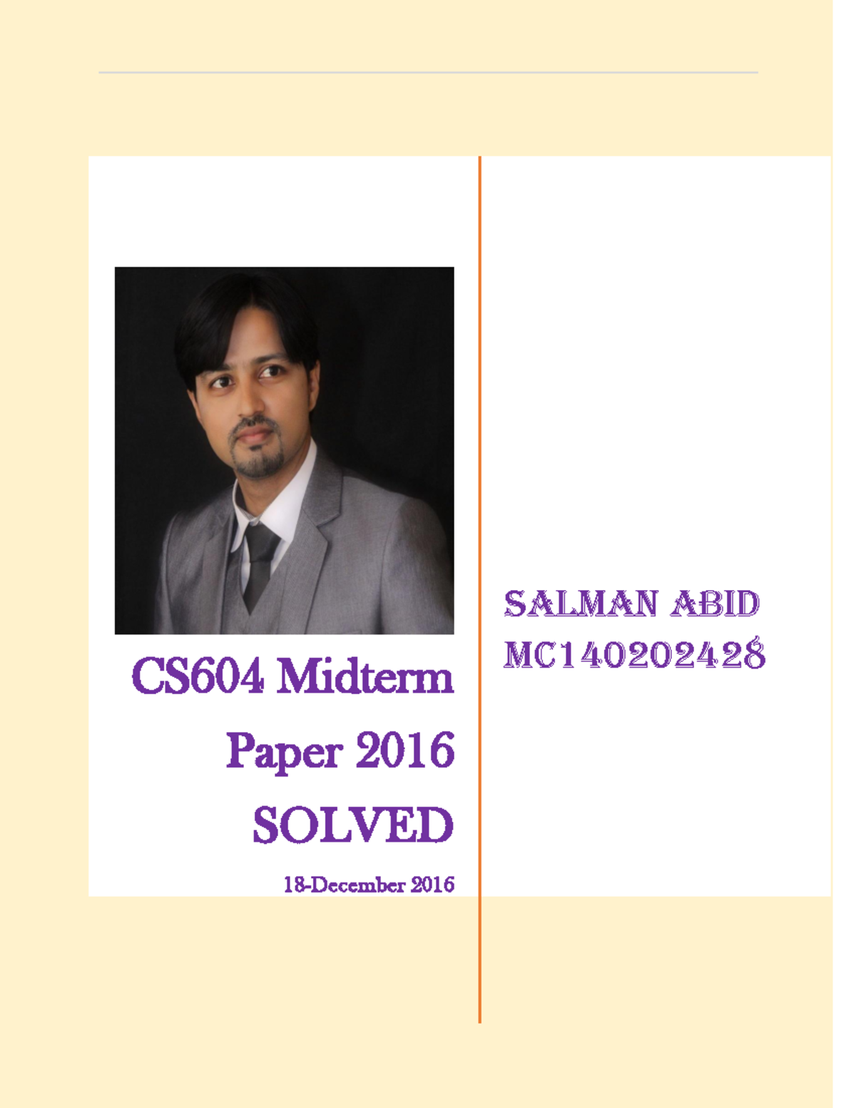 Cs604 Midterm Papers 30 Pm 18 Dec 16 Command Gives A Snapshot Of The Current Processes Cs604 Midterm Papers 30 Pm 18 Dec 16 Command Gives A Snapshot Of The Current Processes