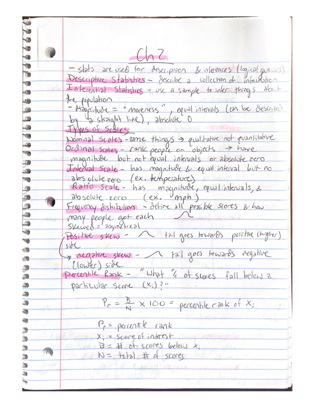 Chapter 2 Textbook Notes - PSYC 30900 - Studocu