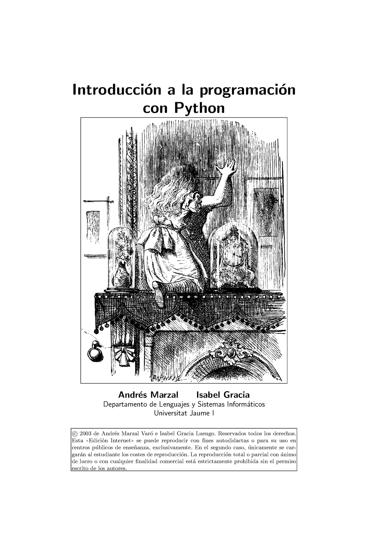 Introduccion A La Programacion Con Python - Introducci ́on A La ...