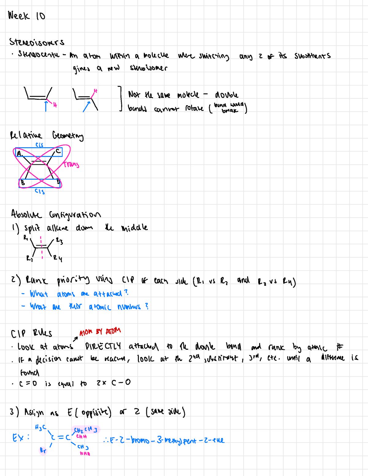 Week 10 - Term 2, Section 266 - CHEM 123 - Studocu