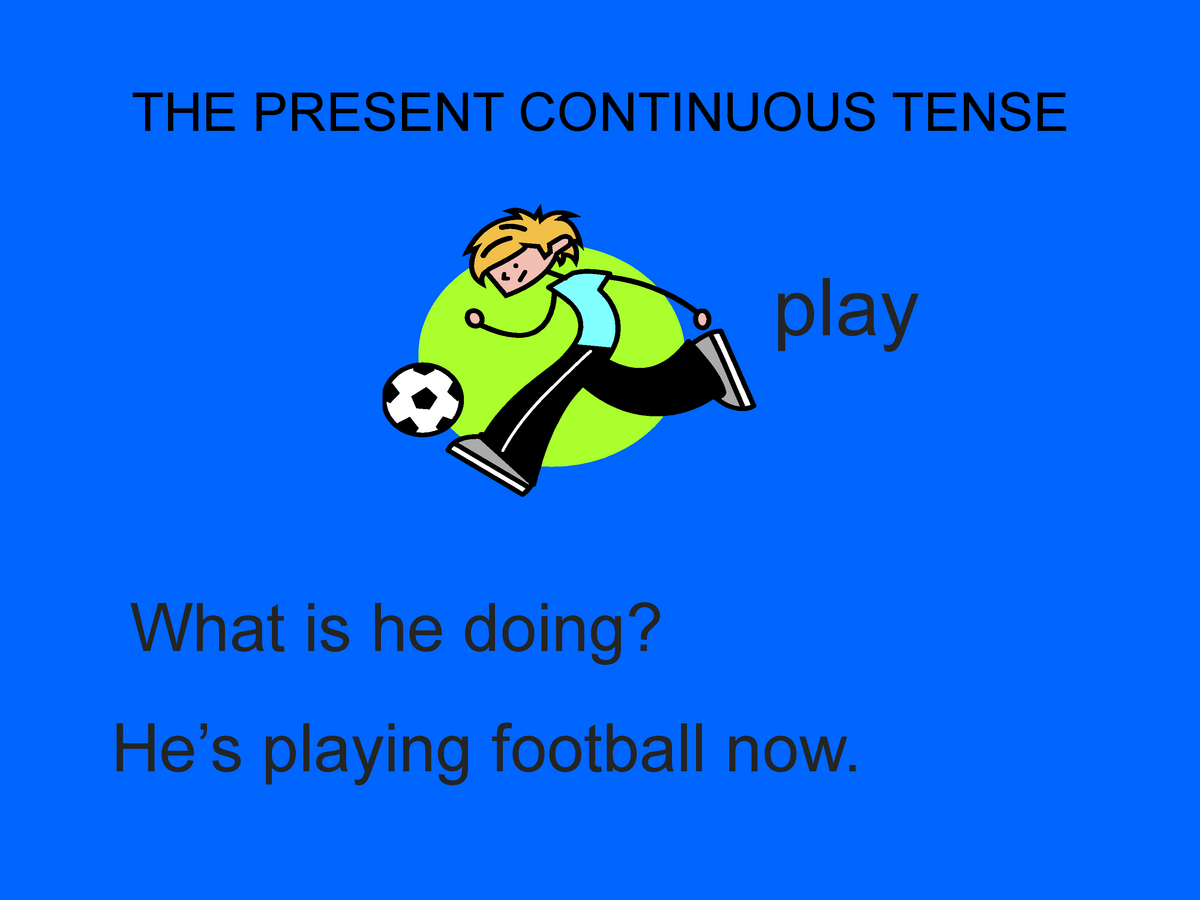 Play в презент континиус. Present Continuous картинки. Present Continuous Tense. Дракон present Continuous картинка.