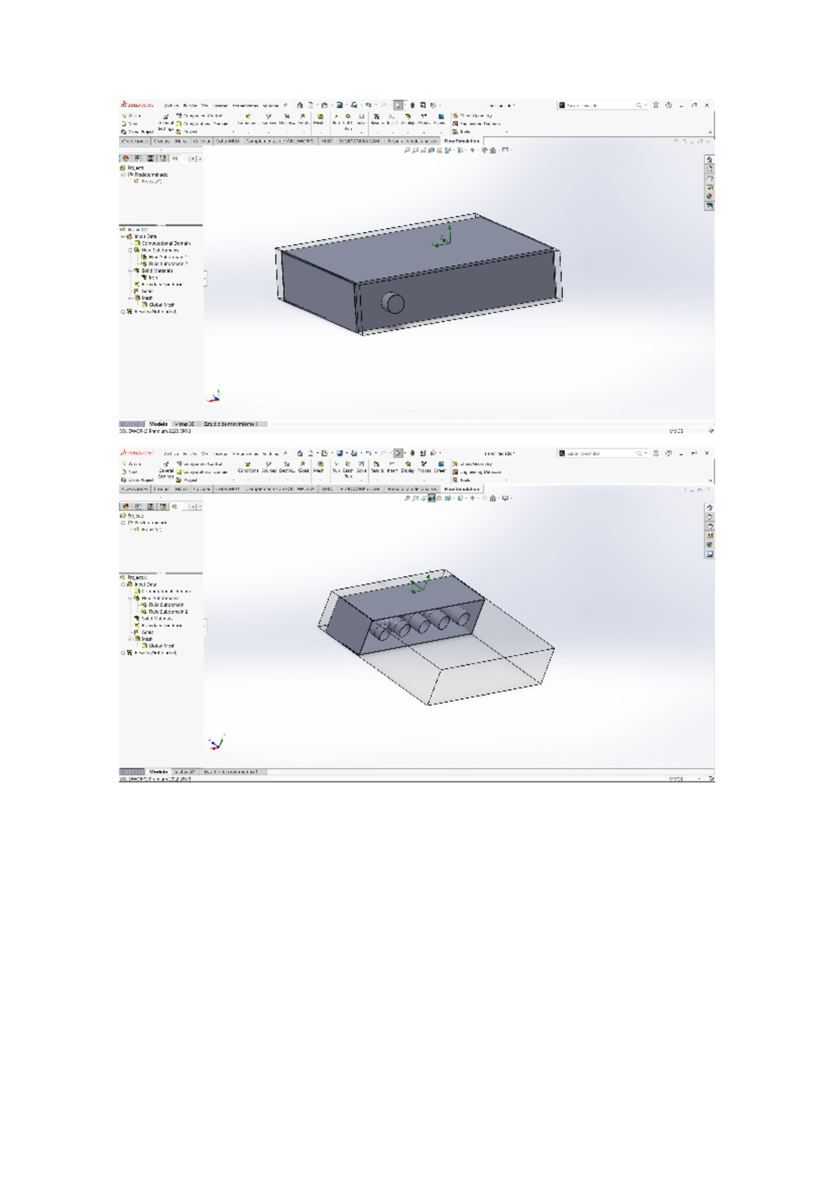 Radiador - SOLIDWORKS Archivo Edicion Ver Insertar Herramientas Ventana ...