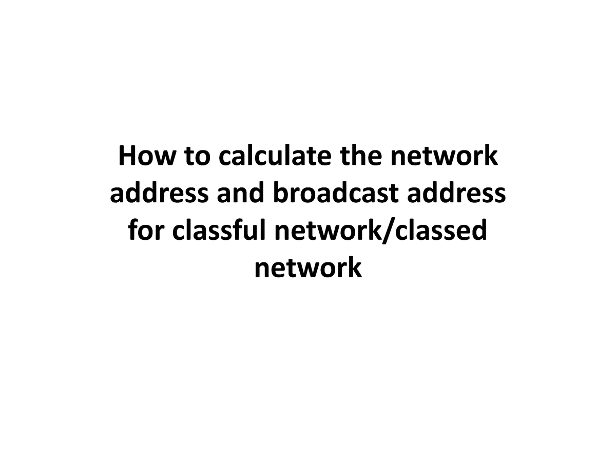 how-to-calculate-the-network-address-and-broadcast-how-to-calculate