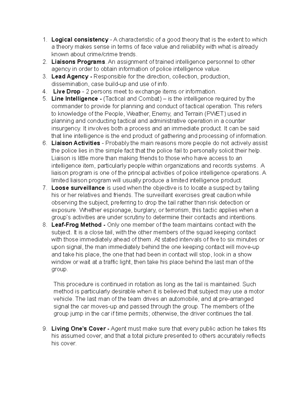 Dictionary (CDI 5) - lecture - Logical consistency - A characteristic ...