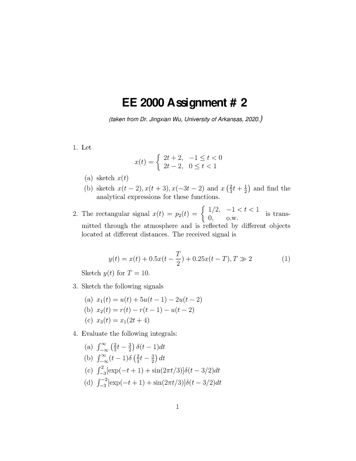 Tin-hieu-he-thong assignment 2 - [cuuduongthancong - ELEG 3124 