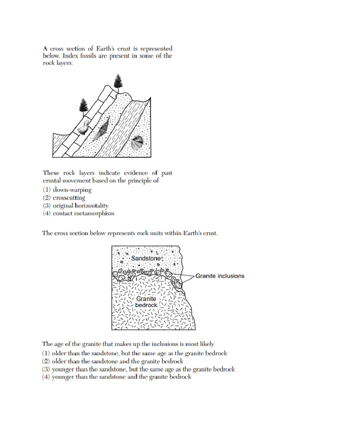 - Sample Regents Questions On Earth's History - CJBS 101 - Studocu