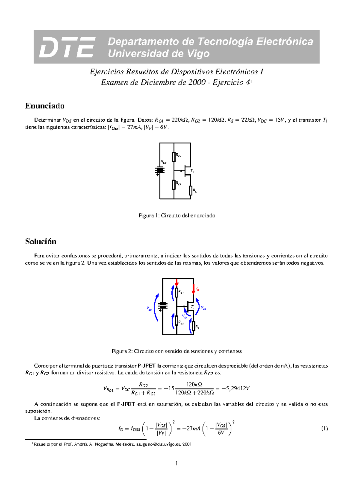 Solucion De Un Problema - Ejercicios Resueltos De Dispositivos ...