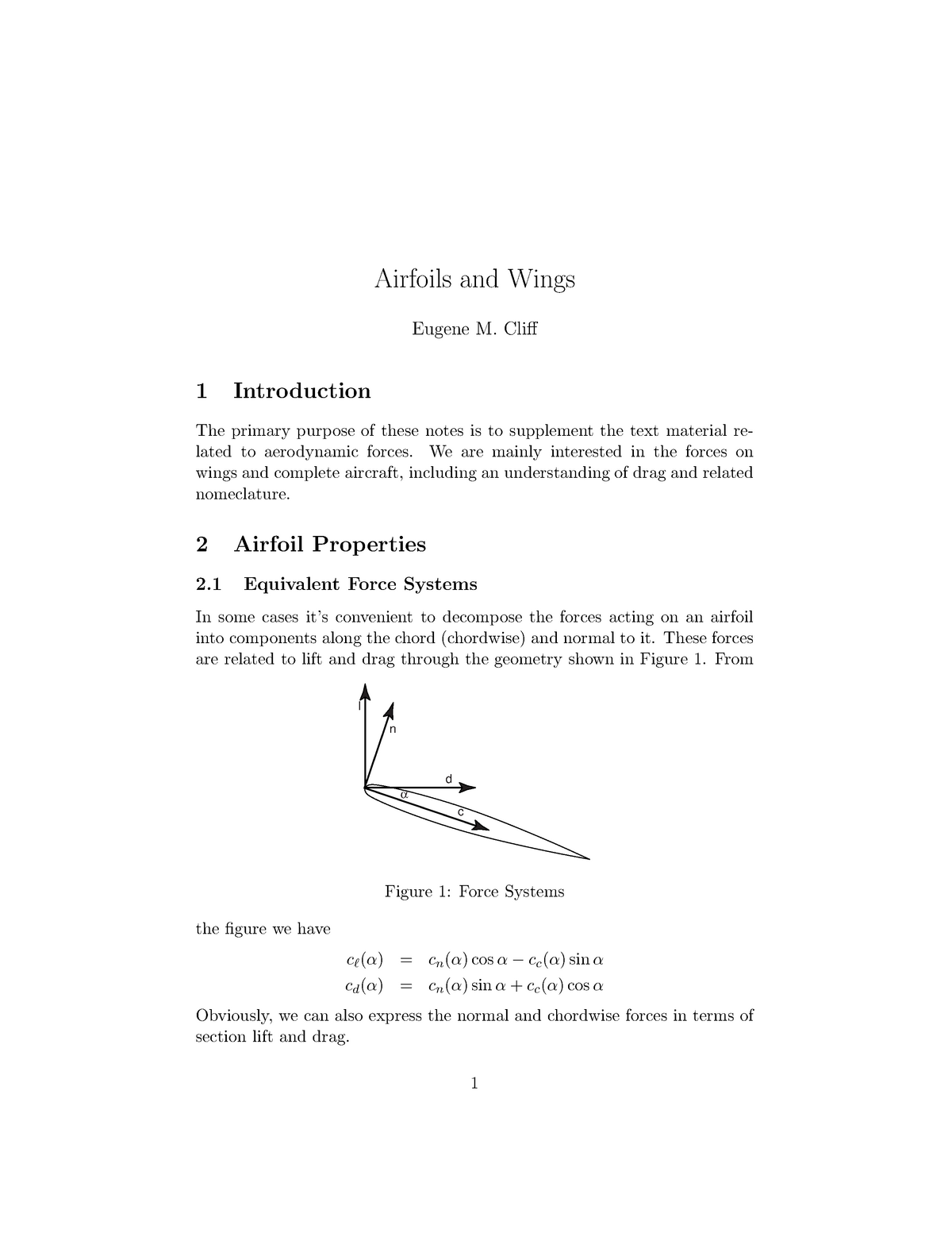 drag-lift-and-drag-forces-calculations-airfoils-and-wings-eugene-m