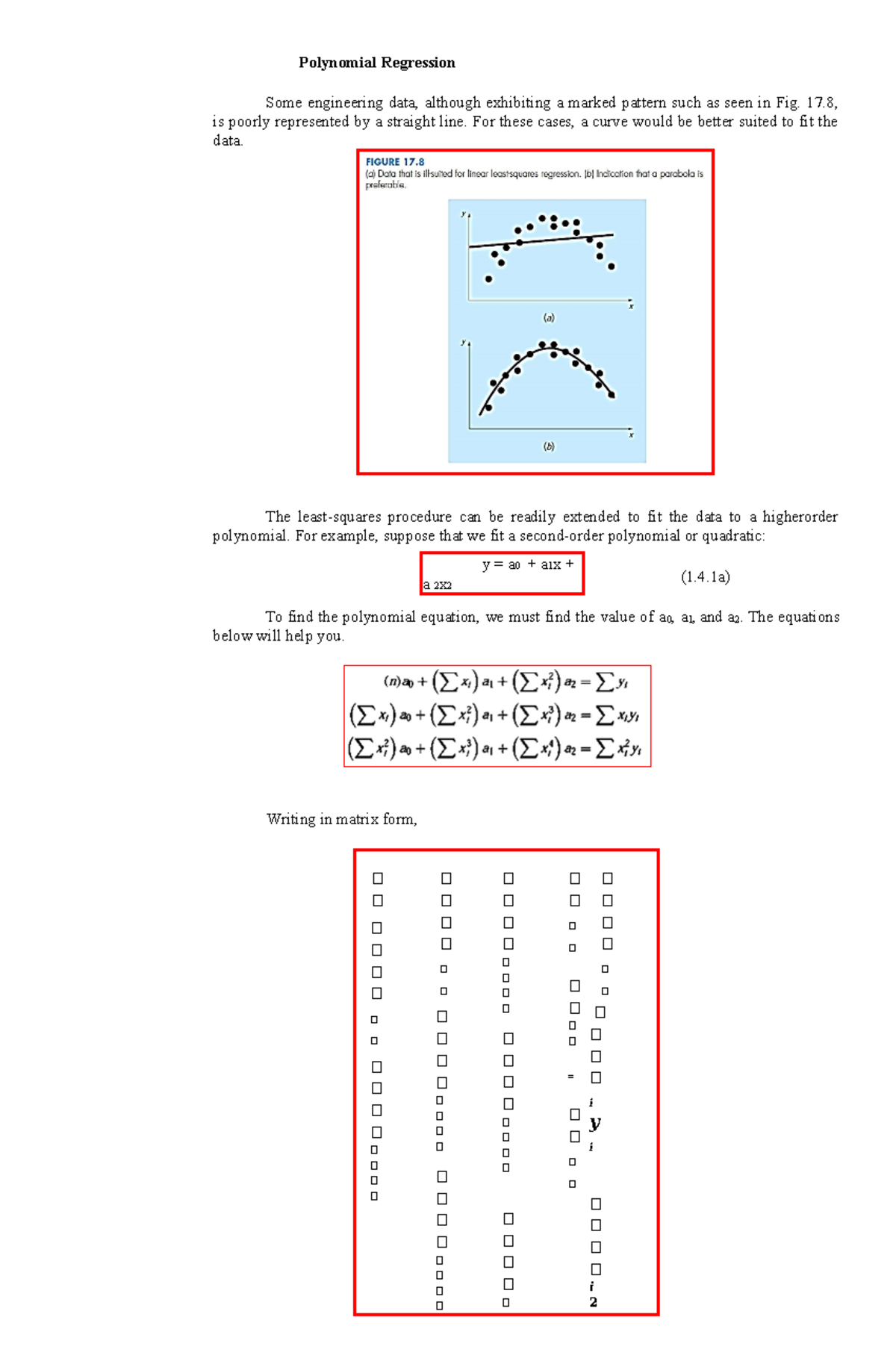 Polynomial Regression - Polynomial Regression Some Engineering Data ...