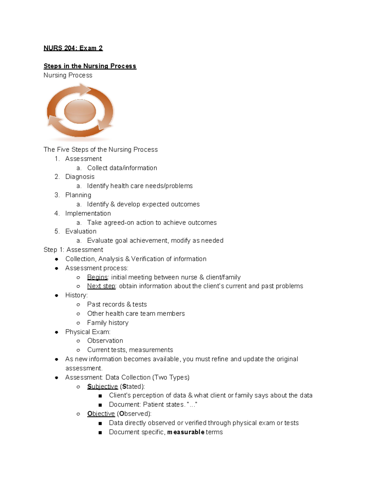 Bio 204 Test One Biology 204 With Hanson At University