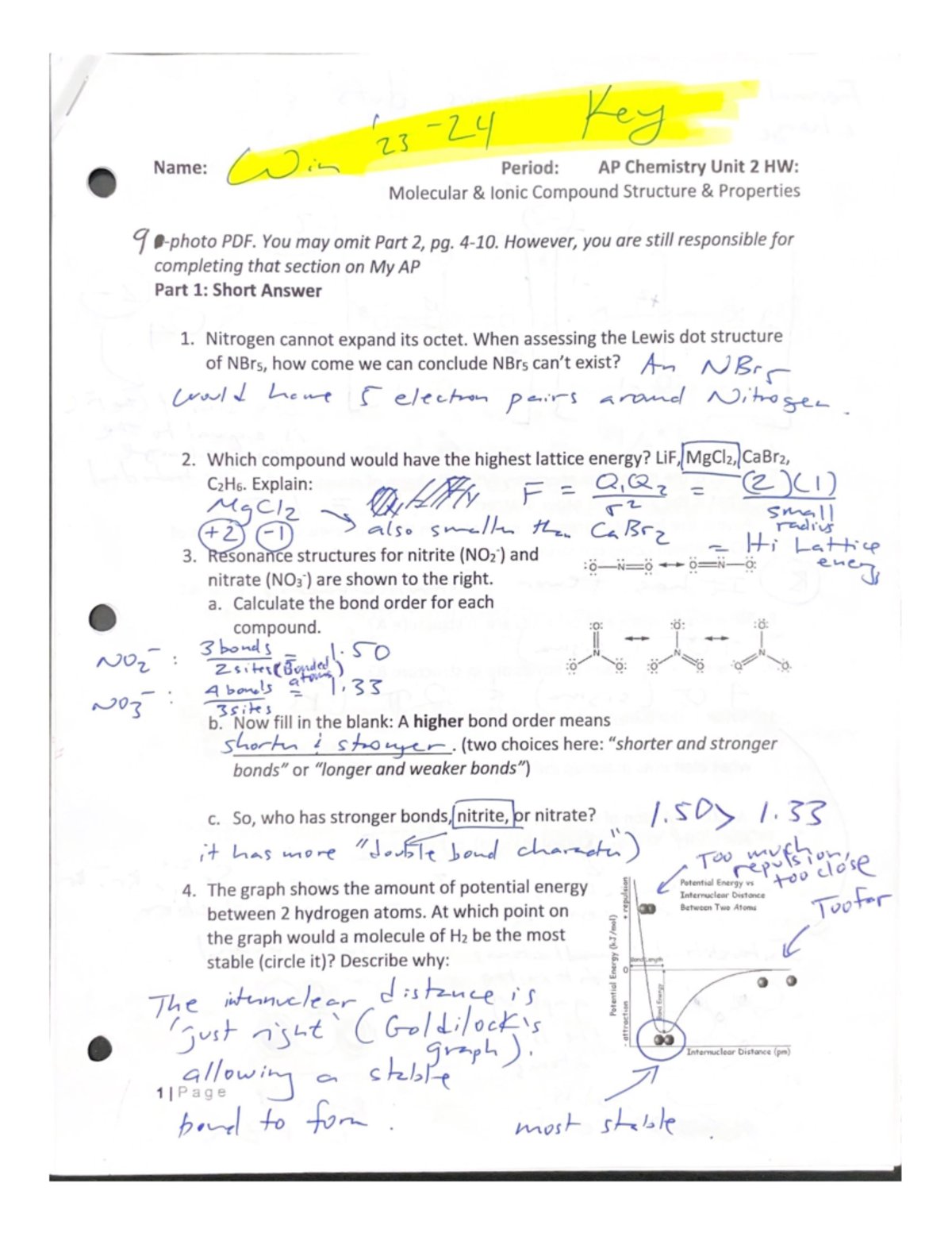 Unit 2 Key SA & FRQ - unit 2 - Studocu