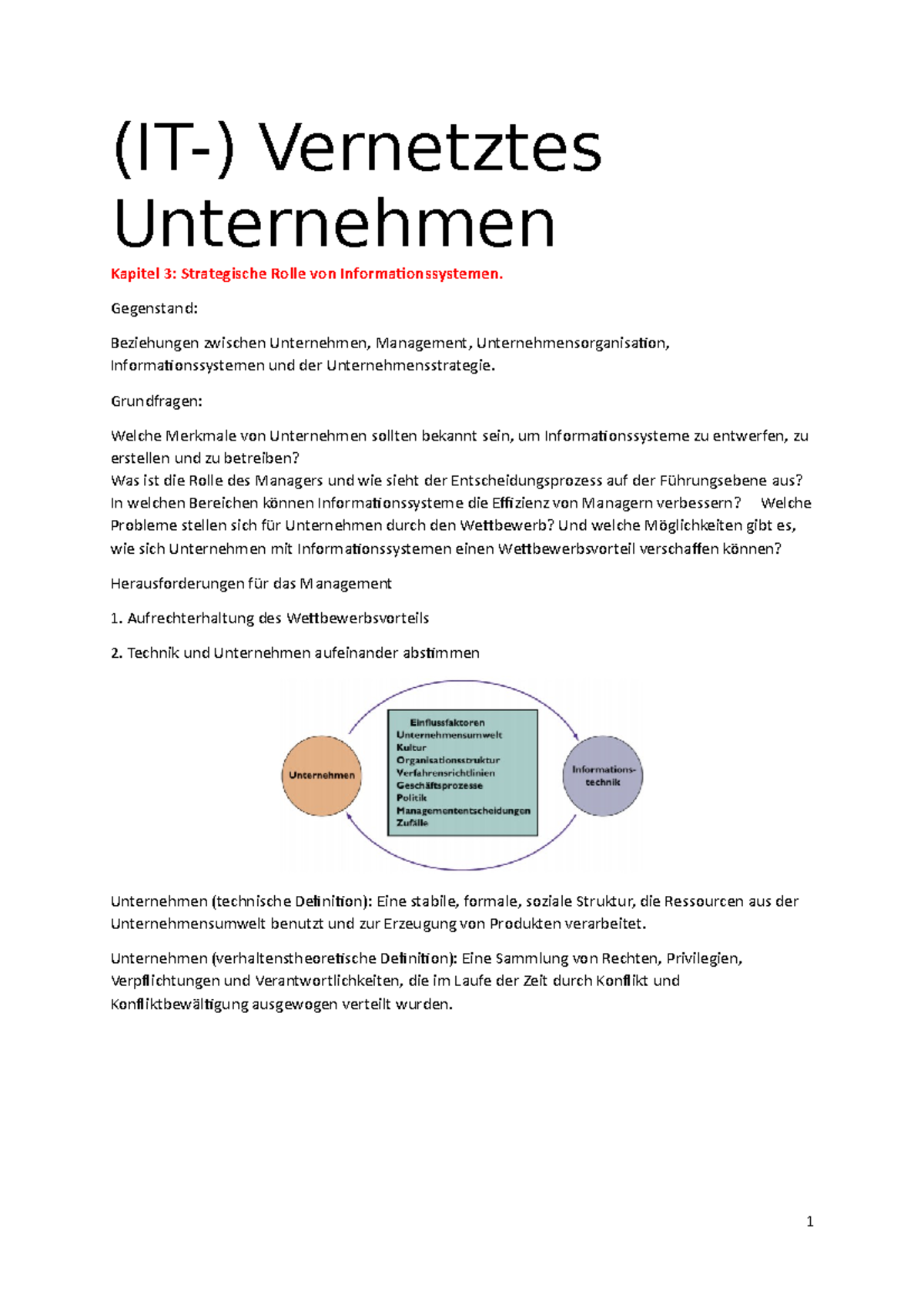 Wichtige Strategische Rolle – Was ist strategisches Denken ...