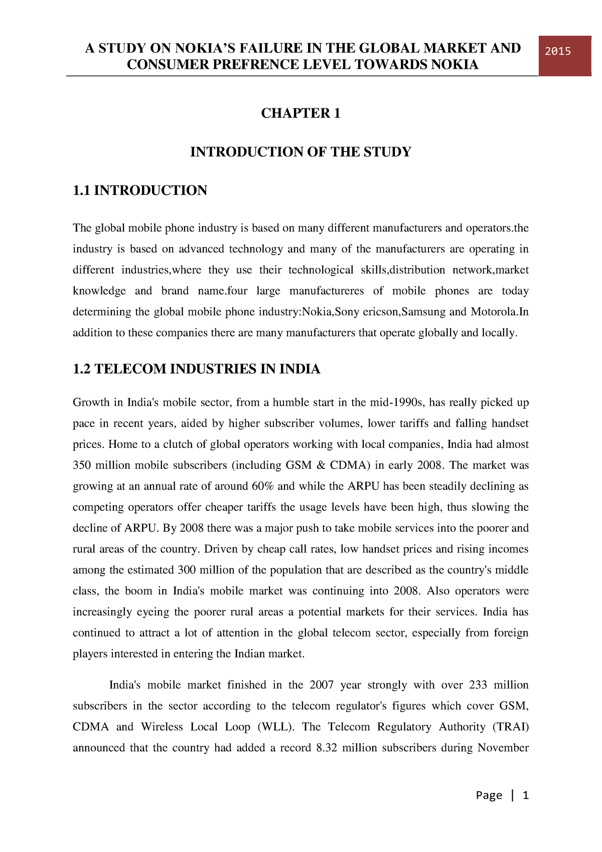 case study on nokia failure ppt