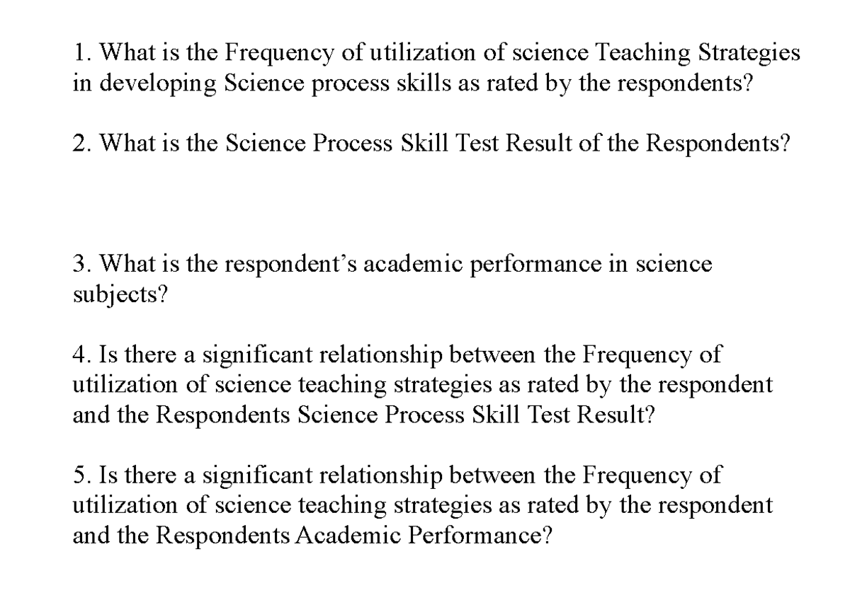 COT 1 META Cards specific questions material for research classes