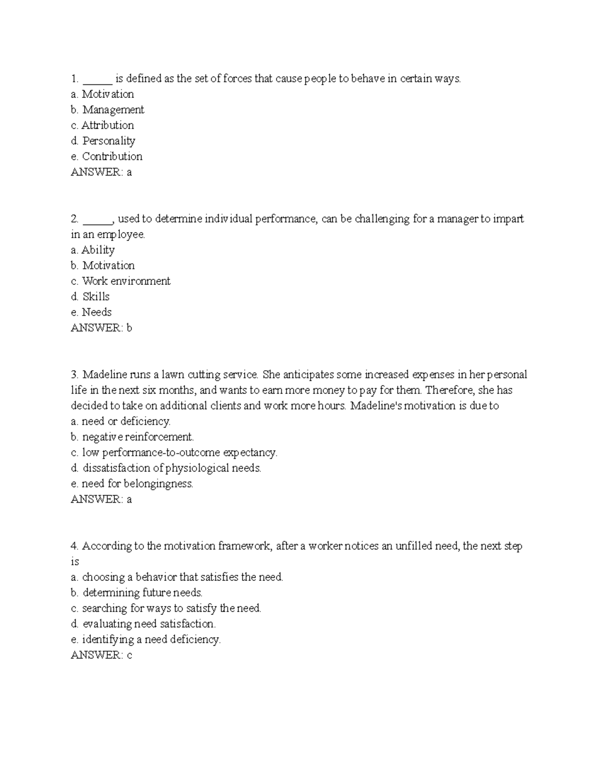 MGT103 Chap 10 - Szgxgthchnb Zsb Xf - _____ Is Defined As The Set Of ...