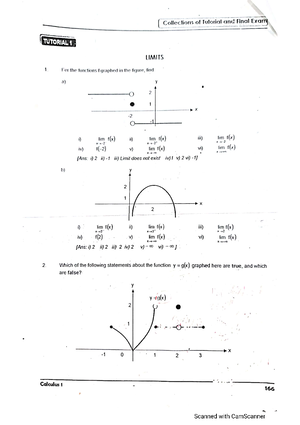 MAT421 exercise - calculus - Studocu