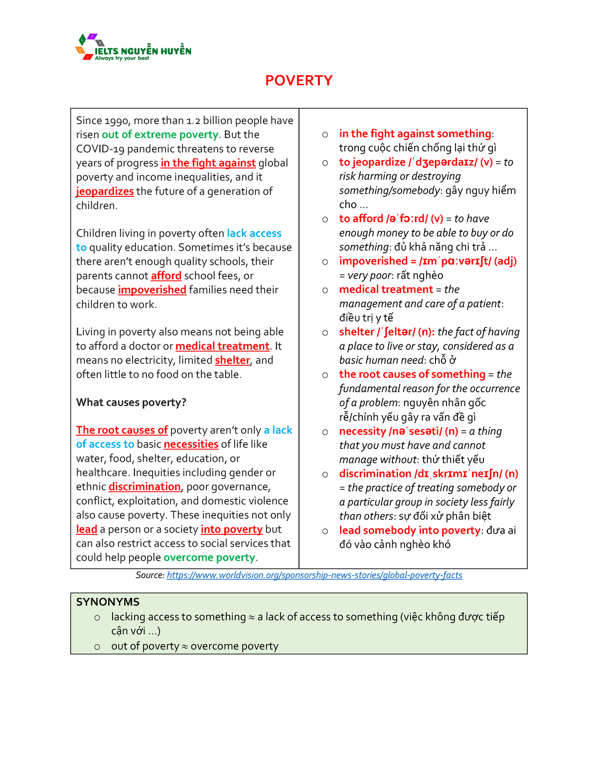 ielts essay on poverty