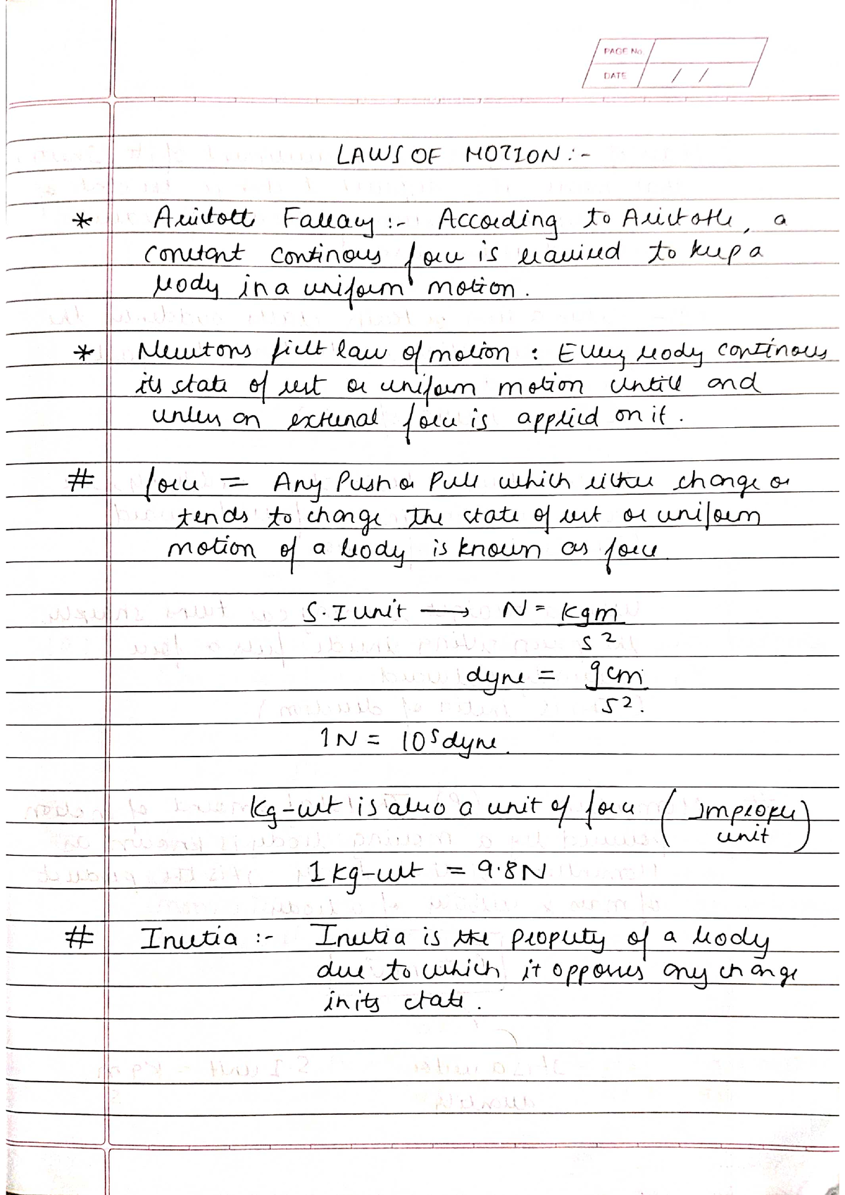 laws-of-motion-notes-maths-physics-chemistry-studocu