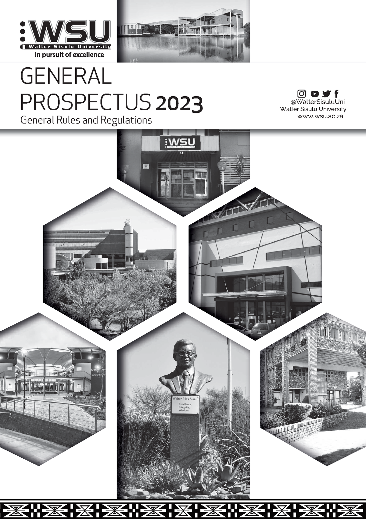 WSU 2023 Prospectus - Juvist - ENGL1001 - Wits University - Studocu