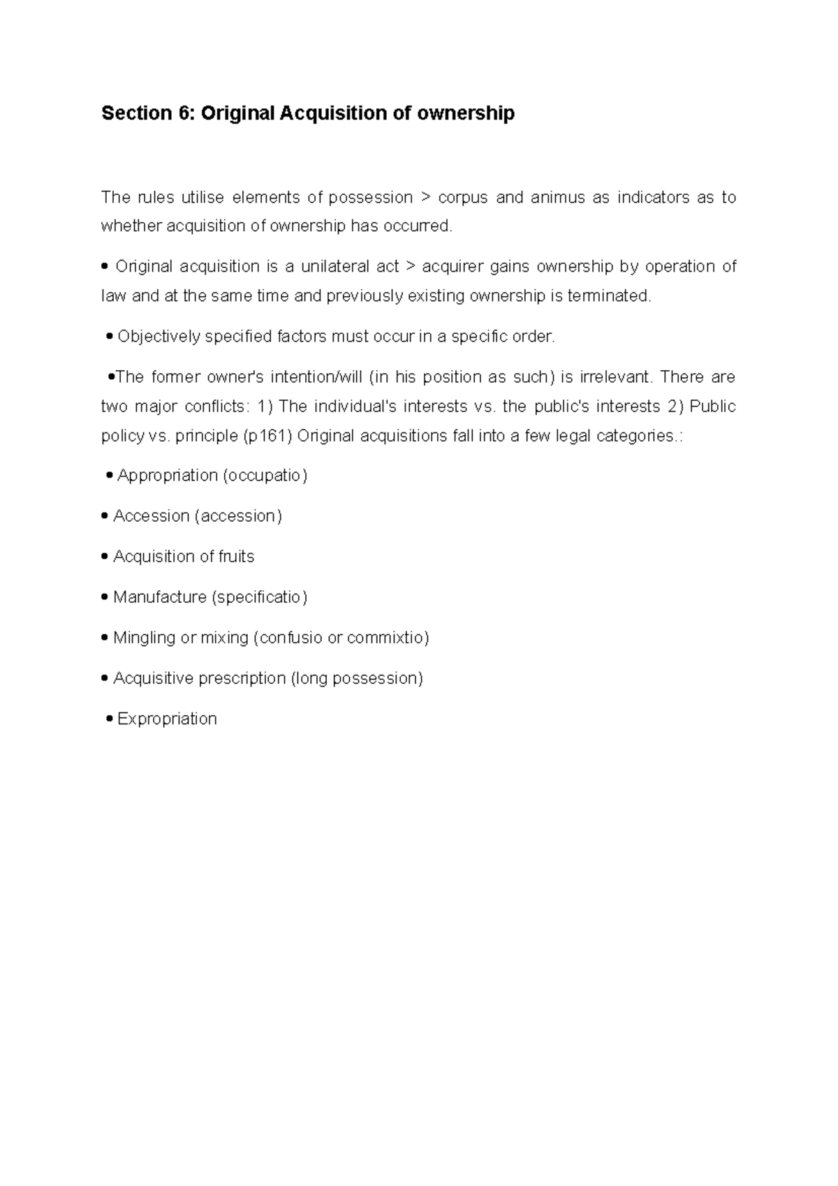 Section 6 Of Constitution - Section 6: Original Acquisition of ...