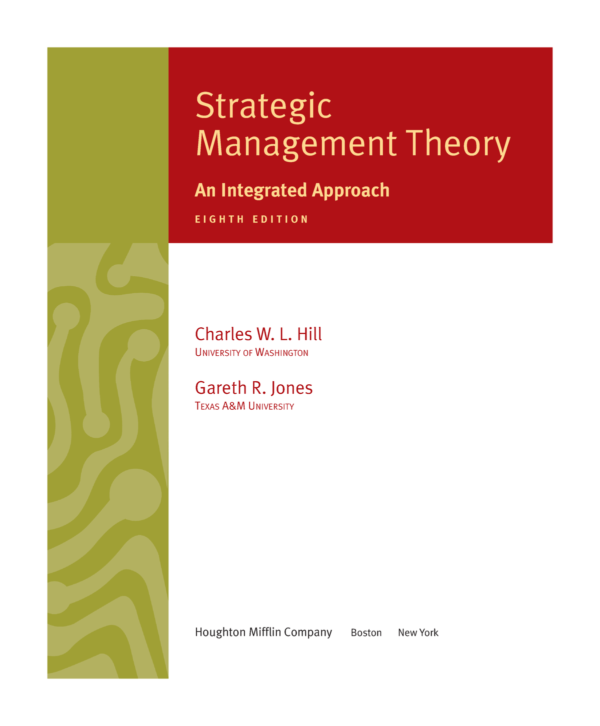 Strategic management -An intergrated approach 8th Edition - Strategic ...