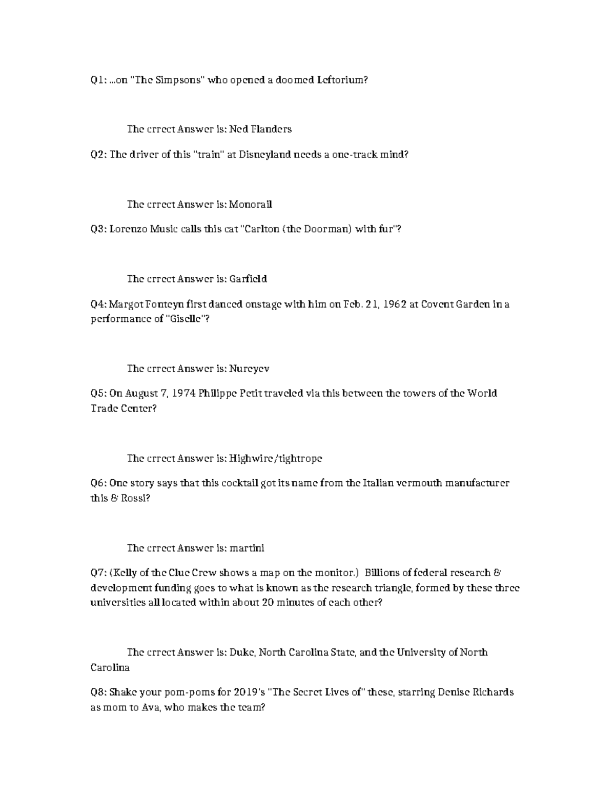 1 Summary for SLSO - Practice material - Q1: .. 