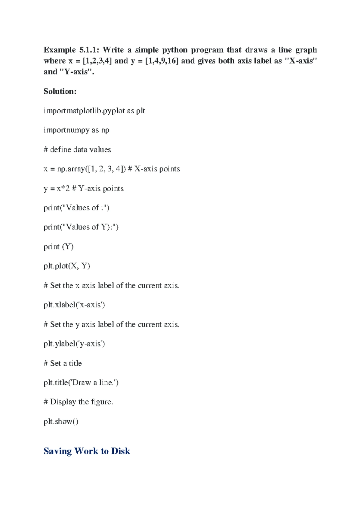 Data Visualization - Importing Matplotlib Matplotlib is a cross ...