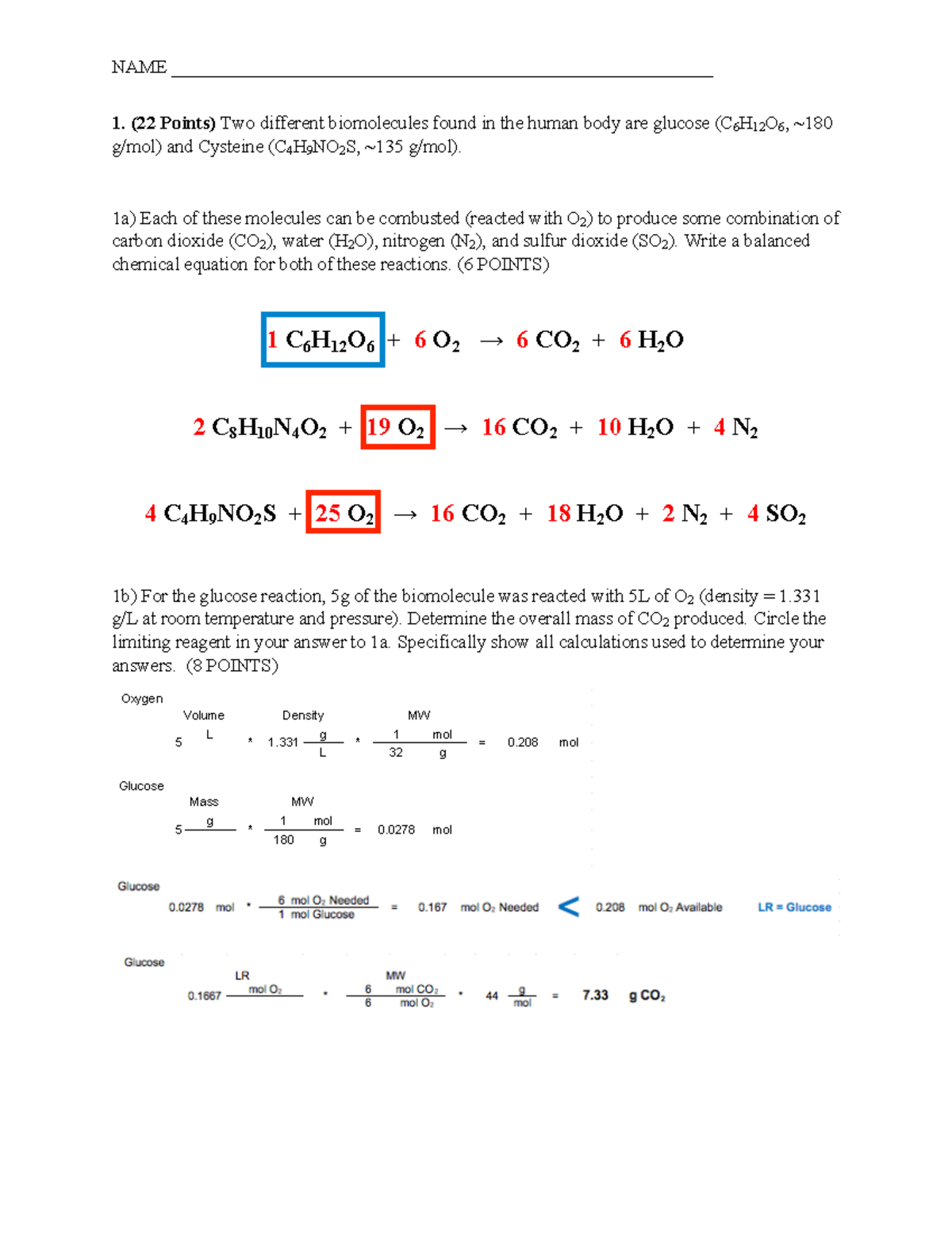 3091-Exam-1-Preparation-Fall-solutions Part 1 - 1. (22 Points) Two ...