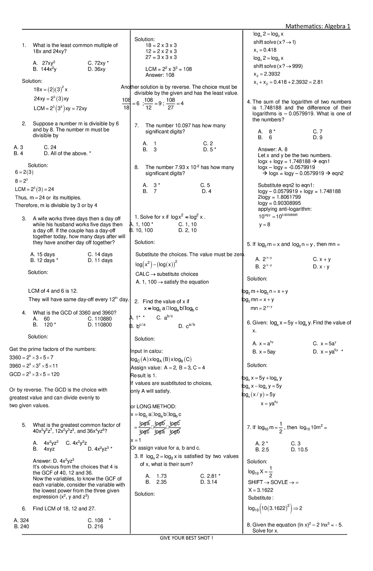 the-algebra-1-wsoln-1-i-will-help-you-1-what-is-the-least-common